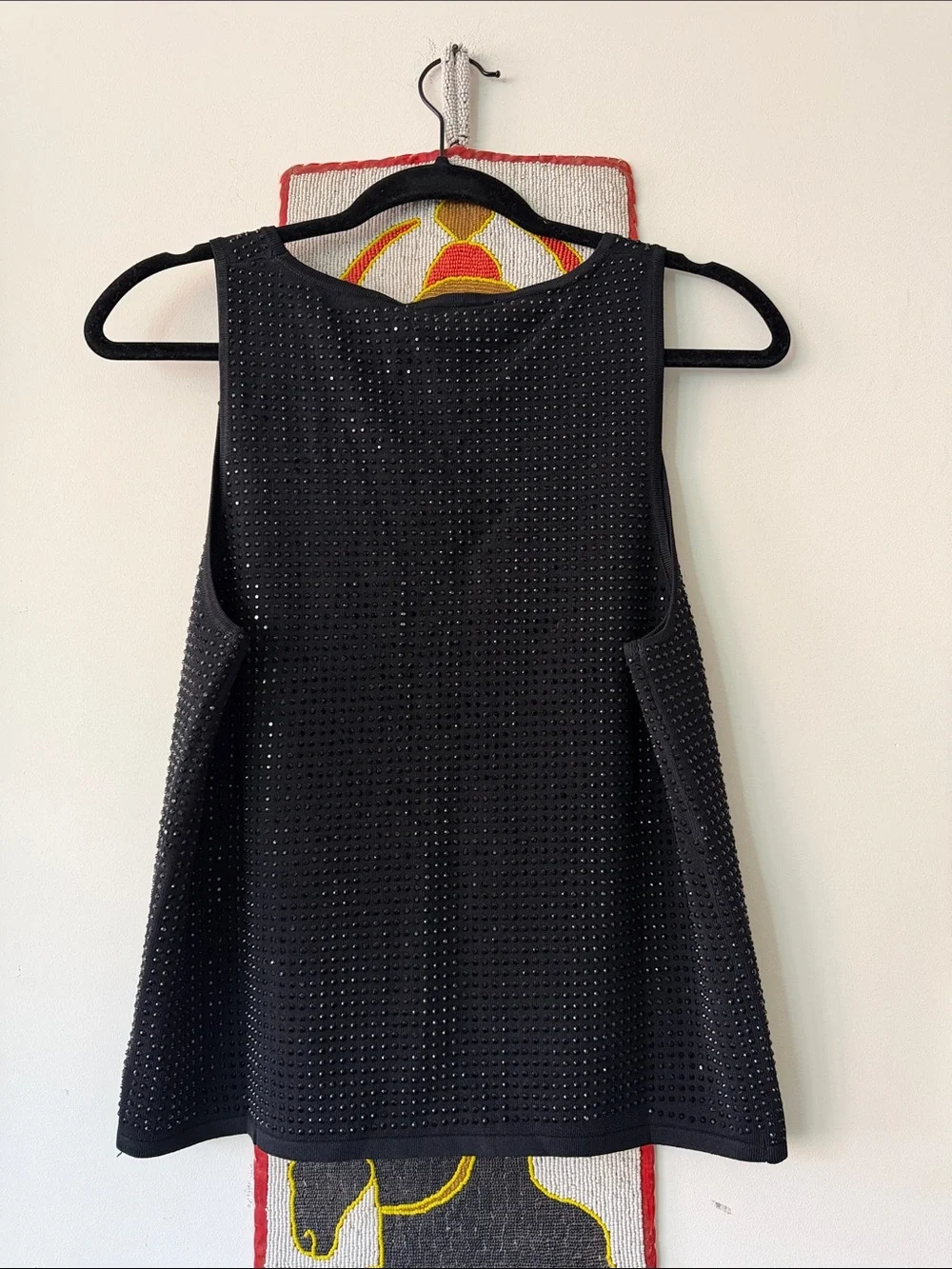 “MANGO” Beautiful NWT Rhinestone Top - Picture 4 of 5